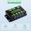 4-CH USB 3.2 Gen1 HUB, 4X Extended USB 3.2 Gen1 Ports, USB 3.2 Gen1 5Gbps Ultra-Fast Transmission,Compatible with Windows/Linux/Android Systems, No Driver Required, Plug-and-Play, with Metal Case view 2