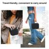 BOVKE Hard Travel Case for Ultimate Ears WONDERBOOM 4/3 /2 Portable Waterproof Bluetooth Speaker, UE WONDERBOOM 4 Dustproof Floating Speaker Holder, Extra Space for Charging Cables, Black view 3