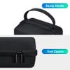 BOVKE Hard Travel Case for Ultimate Ears WONDERBOOM 4/3 /2 Portable Waterproof Bluetooth Speaker, UE WONDERBOOM 4 Dustproof Floating Speaker Holder, Extra Space for Charging Cables, Black view 4