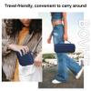 BOVKE Hard Carrying Case for Ultimate Ears MEGABOOM 4/3 Portable Waterproof Bluetooth Speaker, UE MEGABOOM 4 Travel Holder with Mesh Pocket for Charging Cables, Blue view 2