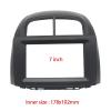Sound-Way - Single DIN Car Radio Frame Installatio 10.1" 2 Din Radio Fascia Frame Trim Installation Kit/Fit for Toyota Passo/Fit for Daihatsu Boon Sirion/Fit for Subaru Justy/Fit for Perodua Myvi view 3