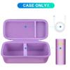 BOVKE Hard Carrying Case for Ultimate Ears MEGABOOM 4/3 Portable Waterproof Bluetooth Speaker, UE MEGABOOM 4 Travel Holder with Mesh Pocket for Charging Cables, Lilac view 2