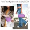 BOVKE Hard Carrying Case for Ultimate Ears MEGABOOM 4/3 Portable Waterproof Bluetooth Speaker, UE MEGABOOM 4 Travel Holder with Mesh Pocket for Charging Cables, Lilac view 3