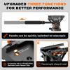 Professional Camera Monopod with Feet, 73.2 inch Aluminum Portable Travel Video Monopod with Removable Tripod Stand Base, Max Load 22 Lbs, New Q6 Fluid Head for DJI RS4 Manfrotto view 2