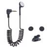 3.5mm Spring Coiled Earbud Single Side Earphone for MP3 Mobile Devices Comfortable Wearing Regardless of Left & Right view 1
