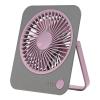 BLULILY USB Desk Fan Powerful Fan Quiet Cooling Fan Office Fan Bedroom Table Fan ABS Texture Suitable for Office Home Bedroom view 1