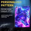 FXIANGWL Case for iPad 10th Generation Matte Tablet Cover, iPad 10 Case 2022 (10.13 inch), Multiple Exquisite Patterns to Choose from Soft TPU Slim Shockproof Tablet Cover(Galaxy Wolf) view 3