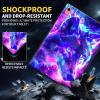 FXIANGWL Case for iPad 10th Generation Matte Tablet Cover, iPad 10 Case 2022 (10.13 inch), Multiple Exquisite Patterns to Choose from Soft TPU Slim Shockproof Tablet Cover(Galaxy Wolf) view 4