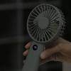 BLULILY USB Fan Digital Fan Handheld Fan Small Camping Fan Quiet Fan Air Cooling Fan Office Fan Suitable for Outdoor Use view 3