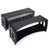 Alavisxf Stackable CD Storage Rack - 2 Pack ABS Organizer Holds 40 Slim CD Cases, Ideal for Home, Office, Music Room view 1