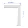 Projector Screen Wall Mount L-Shaped Bracket Wall Mount Adjustable view 2