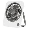 BLULILY USB Desk Fan Powerful Fan Quiet Cooling Fan Office Fan Bedroom Table Fan ABS Texture Suitable for Office Home Bedroom view 1