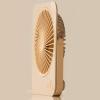 BLULILY USB Desk Fan Powerful Fan Quiet Cooling Fan Office Fan Bedroom Table Fan ABS Texture Suitable for Office Home Bedroom view 3