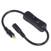 HOUNIIXIE DC5525/5521 Male to Female Adapter Cord Power On Off Switches Cable for Attendance Machine LED CCTV Security view 4