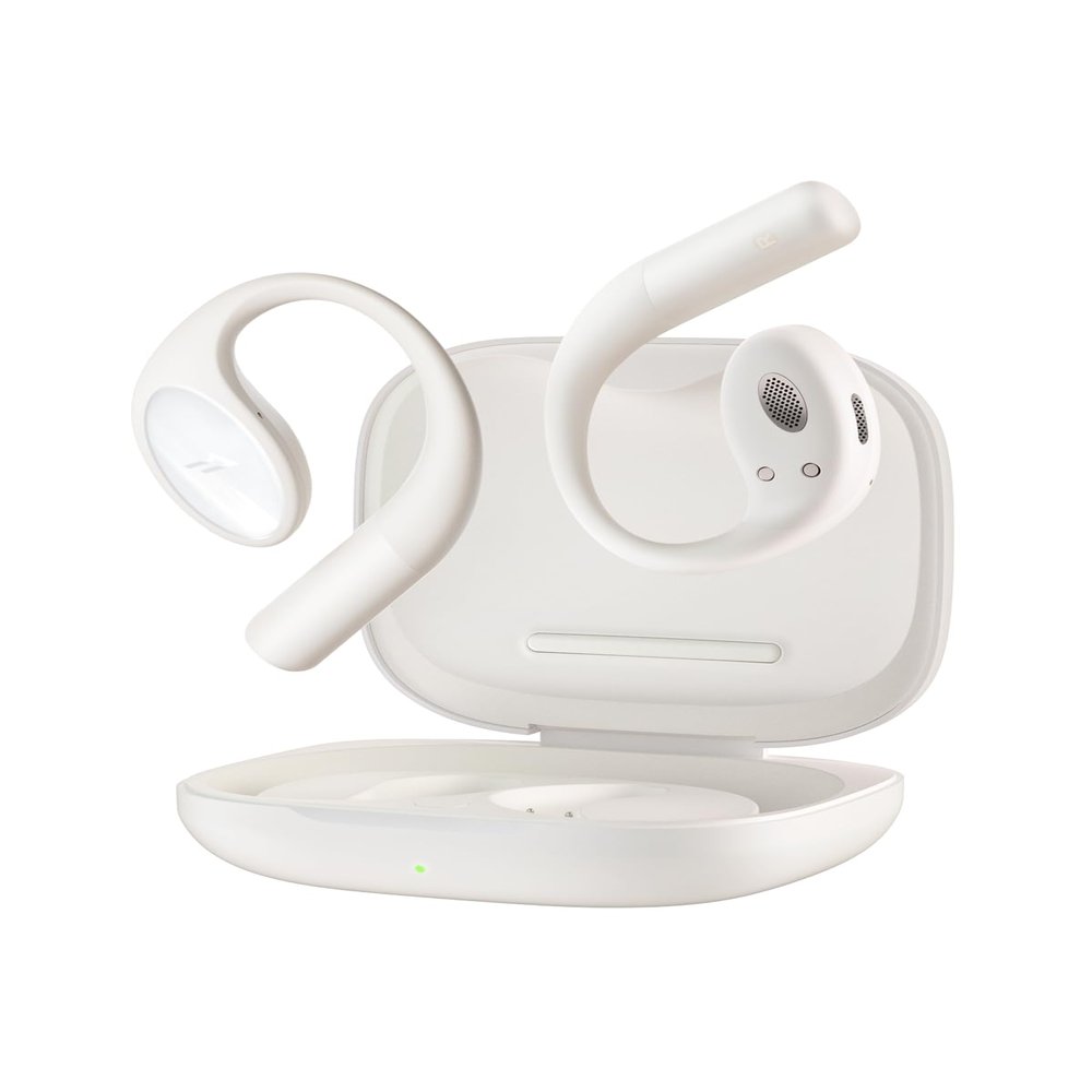 1MORE S51 Open Ear Headphones - Lightweight Secure Fit, Open Ear Earbuds Wireless Bluetooth, 40H Playtime, Bass More+, IPX5 Waterproof, Clear Calls, Game Mode