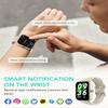 SKG Smart Watch for Women Men with 2 Bands, Alexa Built-in 1.8" Smartwatch (Answer/Make Call) 100+ Sports Fitness Watch with Heart Rate SpO2 Monitor IP68 Waterproof iOS Android Compatible view 4