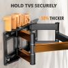 IWORKBOARD 50 55 65 inch Full Motion TV Wall Mount for 32-70 inch TV Bracket, Dual articulating Arms Mount, Tilt Swivel Extension Level, Max VESA 400x400mm, 16" Studs, 110 lbs,Fit Most 40 43 50+ TVs view 2