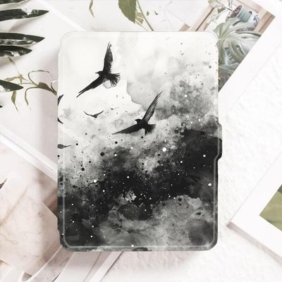 Case for Kindle Slim Case for Kindle Paperwhite 5Th/6Th/7Th Generation,Prior to 2018 (2012-2017 Release,Model Ey21 & Dp75Sdi) Smart Auto-Wake/Sleep Case-Ink Bird