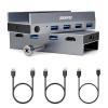 BENFEI USB 3.0 HDMI KVM Switch(8K@60Hz) with 4 USB 3.0 Ports for 2 Computers Sharging Monitor Keyboard Mouse view 1