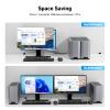 BENFEI USB 3.0 HDMI KVM Switch(8K@60Hz) with 4 USB 3.0 Ports for 2 Computers Sharging Monitor Keyboard Mouse view 2