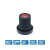 HD 12MP 3.8mm CCTV Lens 1/2.3 Inch F2.6 4K HFOV No Distortion for with IR Filter 650nm view 4
