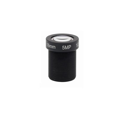 HD CCTV Camera Lens 5.0Megapixel 16mm M12 Mount F2.0 Fixed Iris Format 1/2.5" for IP Camera Cameras