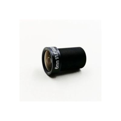 Lens CCTV HD 6 Megapixel M12 Mount 1/1.8" F1.62 with 650nm IR Filter for Action Camera Surveillance Cameras