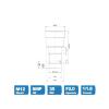 4K Camera Lens 8 Megapixel M12 Fixed Lenses 35mm 1/1.8 inch with 650nm IR Filter for Action Cameras view 4