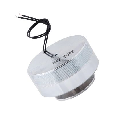 50Mm 2Inch All Frequency Resonance Speaker, Strong Vibration Bass Louderspeaker with 360 Degree & Nonpaper Diaphragm 1PCs Bass Shaker for Computers, Laptops, MP3,