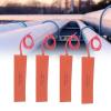 DirectNine Basics Portable Electric Silicone Heating Mat, Silicone Rubber Heating Pad with Ni Cr Alloy Wire 4 Pcs 20W 12V Flexible Silicone Heater Mat for Industrial Equipment, Pipes, view 3