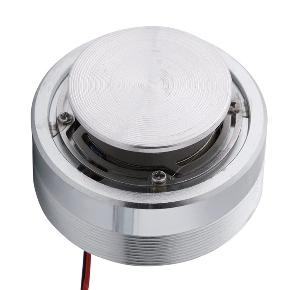 50Mm 2Inch All Frequency Resonance Speaker, Strong Vibration Bass Louderspeaker with 360 Degree & Nonpaper Diaphragm 1PCs Bass Shaker for Computers, Laptops, MP3,