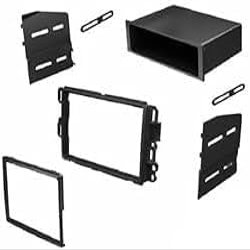 Single Din Car Stereo Install Dash Kit Made for Chevrolet: 2007-2013 Avalanche, 2008-2015 Express, 2006-2013 Impala, 2006-2007 Monte Carlo, 2008-2013 Silverado, 2007-2014 Suburban, 2007-2014 Tahoe