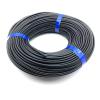 2/10M ID 1mm ~ 35 mm Braided Fiberglass Sleeve 600 Deg.C High Temperature Chemical Glass Fiber Tube Fiberglass Sleeving(Black,25MM_10M) view 2