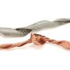 1/5M Copper Braided Sleeve Tinned Plating 2 4 6 8 10 12 14 16 18 20 25 28mm Expandable Metal Sheath Screening Signal Wire Cable(Tinned Copper,Width 14MM_1 Meter) view 4