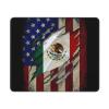 Mexican American Flag Mouse Pad Office Products and Gaming Mousepad for Laptop, Computer and PC view 1