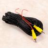 15m to Male to Male AV Audio Video Cable Cord for Car Rear Camera DVD CD Player TV Box to Cable Male to Male Cable view 1