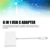 6 in 1 Memory Card Reader, Plug and Play High Speed USB C Smart Camera Adapter, for Phones Laptop Computers with USB 3.0 Port view 2