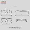 SOLOS AI Powered Glasses | Argon X | Shiny Black | Photochromic Lenses | Lenses Integrated ChatGPT for Travel and Real Time Translation | Stereo Speakers | Compatible with iOS and Android view 2