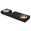 Tundra Double Cab Dual Sealed Subwoofer Enclosure Ground Shaker (12" TW3) view 1