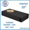 2007-2023 Tundra Double Cab Single Ported Sub Box Subwoofer Enclosure (10") view 2