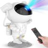 Homefy Astronaut Galaxy Projector 7 Nebula Effects & Twinkling Green Stars, 360 Rotatable Head, Remote & Timer, Space-Themed Night Light for Kids & Adults, Room Decor Gift (White) view 1
