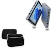 BoxWave Case Compatible with HIGOLE GOLE 2 Pro Mini PC (5.5 in) - SoftSuit with Pocket, Soft Pouch Neoprene Cover Sleeve Zipper Pocket - Jet Black view 1