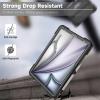 AdirMi Case for iPad Air 13-inch (M2) 2024, Upgraded Military Grade Dropproof [Build-in Screen Protector] [Stand & Handheld] [Pen Holder] view 2