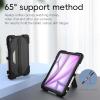 AdirMi Case for iPad Air 11 Inch M2 2024 (6th Generation), Upgraded Military Grade Dropproof [Build-in Screen Protector] [Stand & Handheld] [Pen Holder] view 3