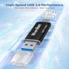 USB C Flash Drive 128GB 2 Pack, Wooolken USB 3.0 Dual Drive Type-C Thumb Drive OTG USB Compatible with iPhone 16/15, Android Smartphone/Tablets/Computers view 4