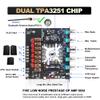 220W +220W+350W Stereo Bluetooth Amplifier Board 2.1 Channel, 2 x TPA3251 Chips Stereo AMP Board DC 12-38V, Bluetooth 5.1 and AUX Inputs, for DIY Wireless Speakers view 2