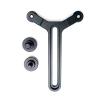 ZEZEFUFU Y Shaped Lens Support Frame Aluminum Alloy for DJI Rs3 Gimbal Plate Lens System Mount view 1