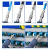 FLEXMAN Handheld Fiber Microscope, 400X Magnification 3.5in LCD Display Optical Fiber End Face Inspection Probe Support Data Playback view 3