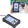 FLEXMAN Handheld Fiber Microscope, 400X Magnification 3.5in LCD Display Optical Fiber End Face Inspection Probe Support Data Playback view 4