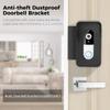 LUMINFLY Mount for Video Doorbells, No Mounting Holders Drilling, Dustproof Bracket Home Rental Easily for Mount Secure, at Theft Secure Anti Doorbell Video, Most Houses Video Doorbells for view 2